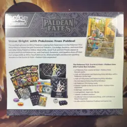 Paldean Fates Pokemon Center Elite Trainer Box ETB New Sealed - Image 3