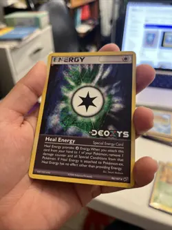Pokemon TCG Uncommon Heal Energy EX Deoxys Stamped Reverse Holo 94/107 LP - Image 2