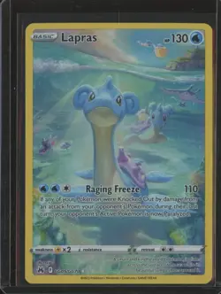 2023 Pokemon Crown Zenith LAPRAS #GG05 Galarian Gallery Full Art Holo JFB1 - Image 1