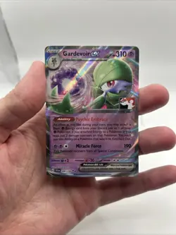 086/198 Gardevoir ex Prize Pack Series Stamped Play Pokemon TCG Scarlet & Violet - Image 3