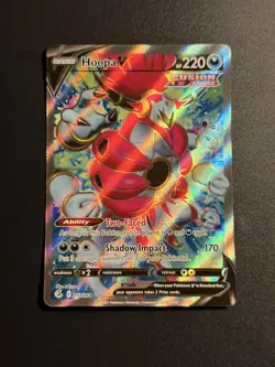 Hoopa V (Full Art) #253/264 Pokemon SWSH08: Fusion Strike 2021 NM 🔥 - Image 1