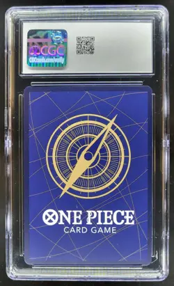 2025 ONE PIECE CCG JAPANESE LET'S CRASH THIS WEDDING!! OP11-060 RARE CGC 10 D PT - Image 2