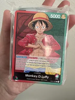 One Piece TCG: Monkey D. Luffy 2022 Demo Deck Pre Errata - Image 1