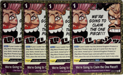 We're Going To Claim The One Piece R OP07-077 - One Piece TCG (Playset) - Image 1