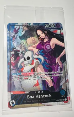 3 Boa Hancock OP07-038 ONE PIECE 2025 PSA Magazine SEALED Promos See Pictures - Image 1