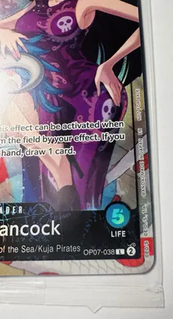 3 Boa Hancock OP07-038 ONE PIECE 2025 PSA Magazine SEALED Promos See Pictures - Image 4