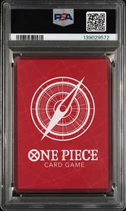 2022 ONE PIECE OP01-ROMANCE DAWN ALTERNATE ART #003 MONKEY D. LUFFY PSA 10 - Image 2