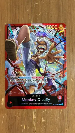 Monkey.D.Luffy 001 L Starter Deck EX: Gear 5 ST21-001 One Piece 9⚓📈 - Image 1