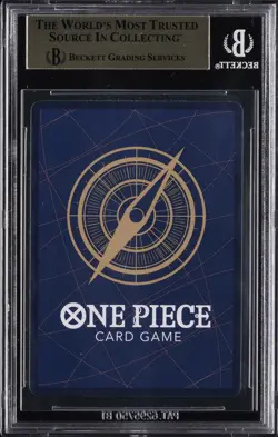 2025 ONE PIECE FIST OF DIVINE SPEED RARE ALT ART #OP11-080 GEAR TWO BGS 10 - Image 2