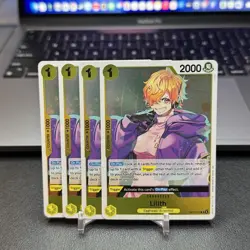 Lilith - One Piece TCG OP13-113 Carrying On His Will Rare Foil x4 Card Playset - Image 1