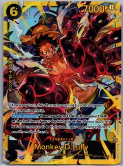 Monkey.D.Luffy (118), Royal Blood, OP10-118, SEC, NM - Image 1