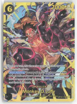 Monkey.D.Luffy (118) SEC Royal Blood OP10-118 NM - Image 1