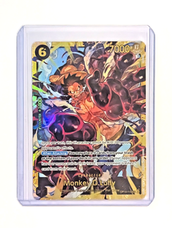 Monkey.D.Luffy OP10-118 SEC Secret Rare ONE PIECE TCG OP10 Royal Blood ENGLISH - Image 3