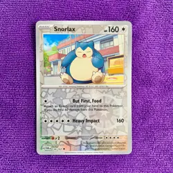 ⭐ Snorlax 136/167 - Reverse Holo NM/M - Twilight Masquerade Pokemon Card #CLR - Image 1