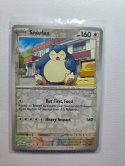 Snorlax - 136/167 - Reverse Holo - Twilight Masquerade - Pokemon Card - Image 1