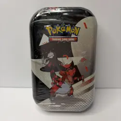 Pokemon TCG Unova Mini Tin Black Bolt White Flare Krookodile & Excadrill Sealed - Image 1