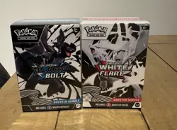 Pokemon Black Bolt And White Flare Booster Bundle New Sealed - Image 1