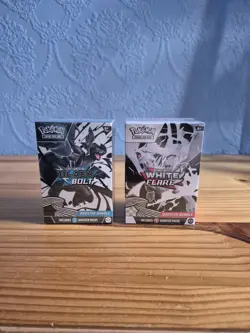 Pokemon Black Bolt And White Flare Booster Bundle Boxes 1x Each New And Sealed - Image 1