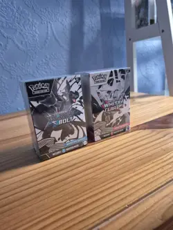Pokemon Black Bolt And White Flare Booster Bundle Boxes 1x Each New And Sealed - Image 2