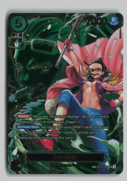 One Piece - Smoker OP10-030 - OP13 Carrying On His Will - Special Rare (SP) - Image 1
