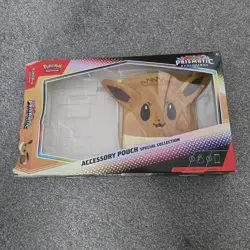 Pokemon TCG: Prismatic Evolutions Eevee Accessory Pouch POUCH ONLY - Image 2