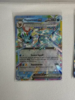 Pokemon TCG: Prismatic Evolutions Accessory Pouch - EEVEE POUCH ONLY + 2 CARDS - Image 3