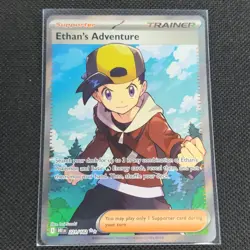 Ethan's Adventure - 221/182 - Ultra Rare - Destined Rivals - Pokemon Card - NM/M - Image 1