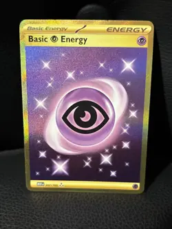 Pokemon Psychic Energy 207/165 MEW EN-151 Gold Hyper Rare Holo NM/M - Image 1