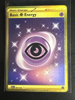 Pokemon Psychic Energy 207/165 MEW EN-151 Gold Hyper Rare Holo NM-M - Image 1