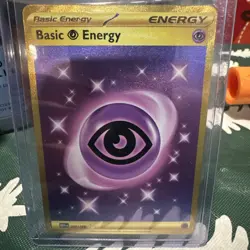 Pokemon Psychic Energy 207/165 MEW EN-151 Gold Hyper Rare Holo NM/M - Image 1
