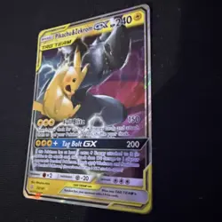 Pokemon TCG Pikachu & Zekrom GX Team Up Holo Card 33/181 NM Condition - Image 2
