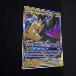 Pokemon TCG Pikachu & Zekrom GX Team Up Holo Card 33/181 NM Condition - Image 3