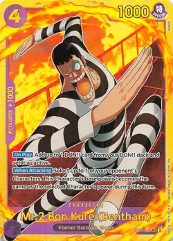 Mr.2.Bon.Kurei Bentham Foil EB01-061 PRB-02 The Best Vol 2 One Piece - Image 1