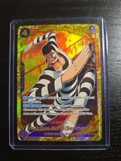 One Piece TCG The Best Vol. 2 PRB-02 - Mr.2.Bon.Kurei(Bentham) Eb01-061 SEC - NM - Image 1