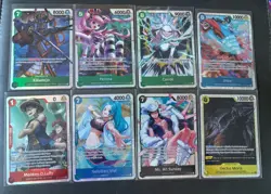 Op14 EB04 SR Lot x 8 One Piece Cards Monkey D. Luffy Ms All Sunday Carrot Perona - Image 1