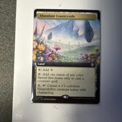 Abundant Countryside (Extended Art) Commander: Lorwyn Eclipsed Regular - Image 1