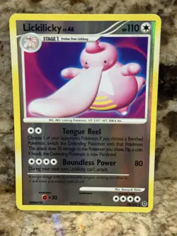 Lickilicky 12/132 Reverse Holo Rare Secret Wonders Pokemon Card LP - Image 1