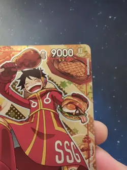 One Piece TCG English Monkey D Luffy Card Fest 24-25 P-080 Near Mint Foil - Image 4