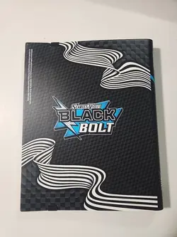 Pokemon TCG Card BLACK BOLT Binder - BINDER ONLY - Empty Holds 360 Cards - NEW - Image 2