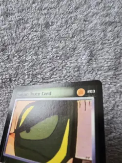DBZ Dragon Ball Z Saiyan Truce Card 203 CCG Limited Saiyan Saga MP - Image 2