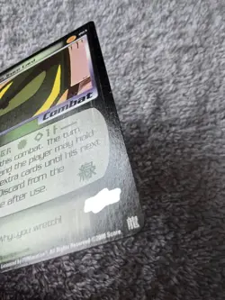DBZ Dragon Ball Z Saiyan Truce Card 203 CCG Limited Saiyan Saga MP - Image 3
