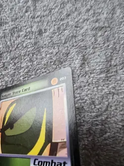 DBZ Dragon Ball Z Saiyan Truce Card 203 CCG Limited Saiyan Saga MP - Image 4