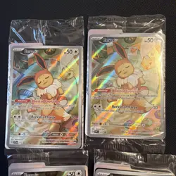 Pokemon Card - Eevee Scarlet & Violet Promo 173 Holo Illustration Rare - Image 2