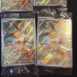 Pokemon Card - Eevee Scarlet & Violet Promo 173 Holo Illustration Rare - Image 3