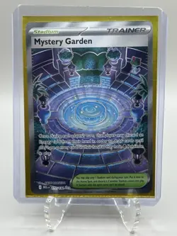 Pokemon TCG Mystery Garden Trainer Holo Card Mega Evolution 172/132 - Image 4
