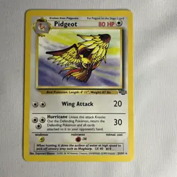 Pokemon Card Pidgeot 24/64 Regular Jungle Unlimited LP Lightly Played Non-Holo - Image 1