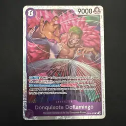 Donquixote Doflamingo OP10-071 English SR Royal Blood One Piece Card Game - Image 1