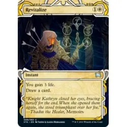 REVITALIZE (FOIL-ETCHED) X4 Strixhaven: Mystical Archives STA Magic MTG CARD - Image 1