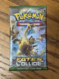 Pokemon TCG XY Fates Collide Booster Pack 10 Cards Sealed Zygarde Art - Image 1