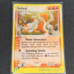 Torkoal - 12/97 - Holo Rare - EX Dragon - Pokemon Card - LP - Image 1